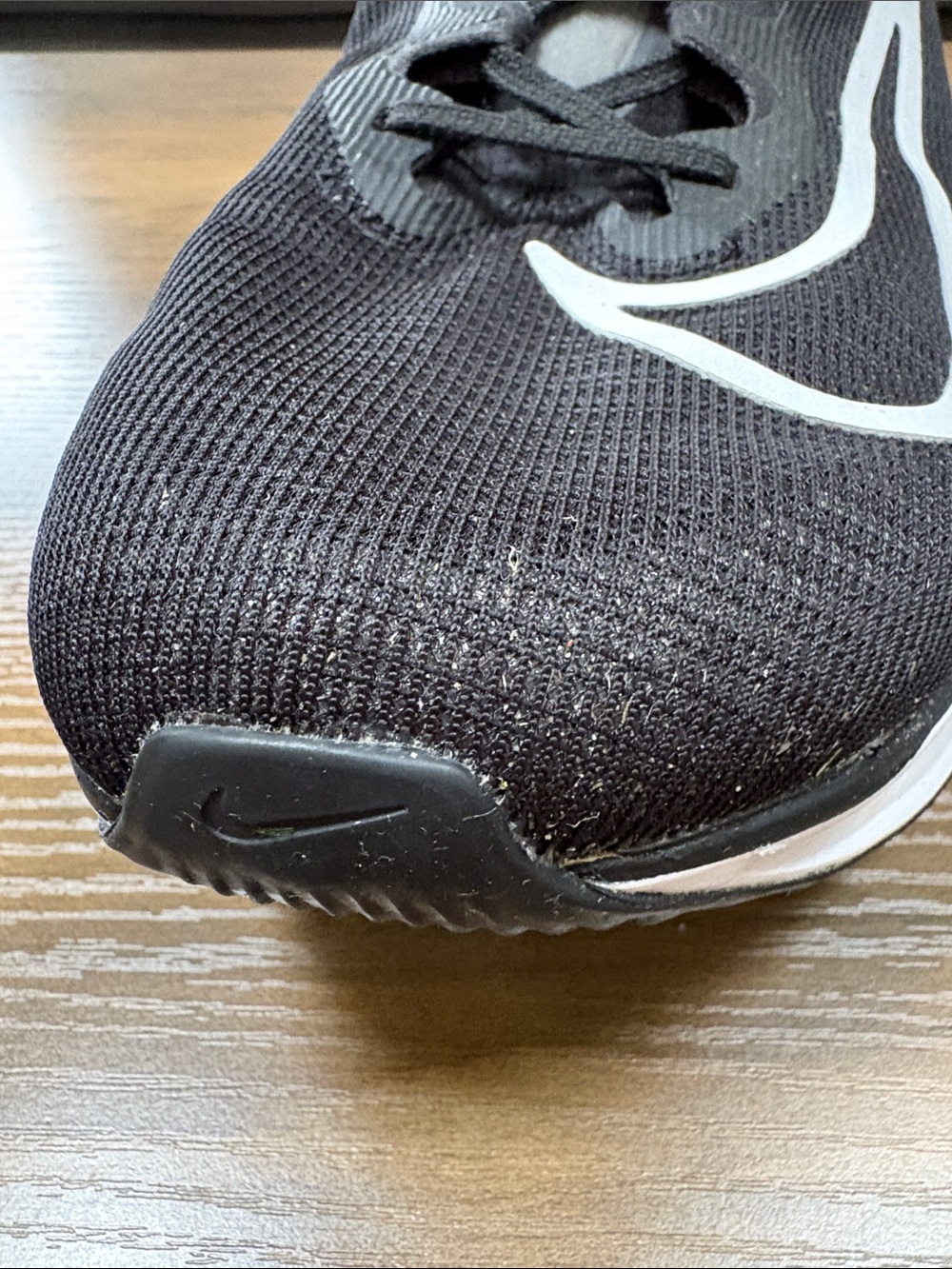 Nike Zoom Fly 5 Mens Running Shoes Size 14 Like New Black and White - Picture 11 of 11